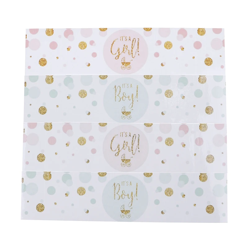 12 шт. наклейки на бутылки с минеральной водой для девочек и мальчиков|Украшения