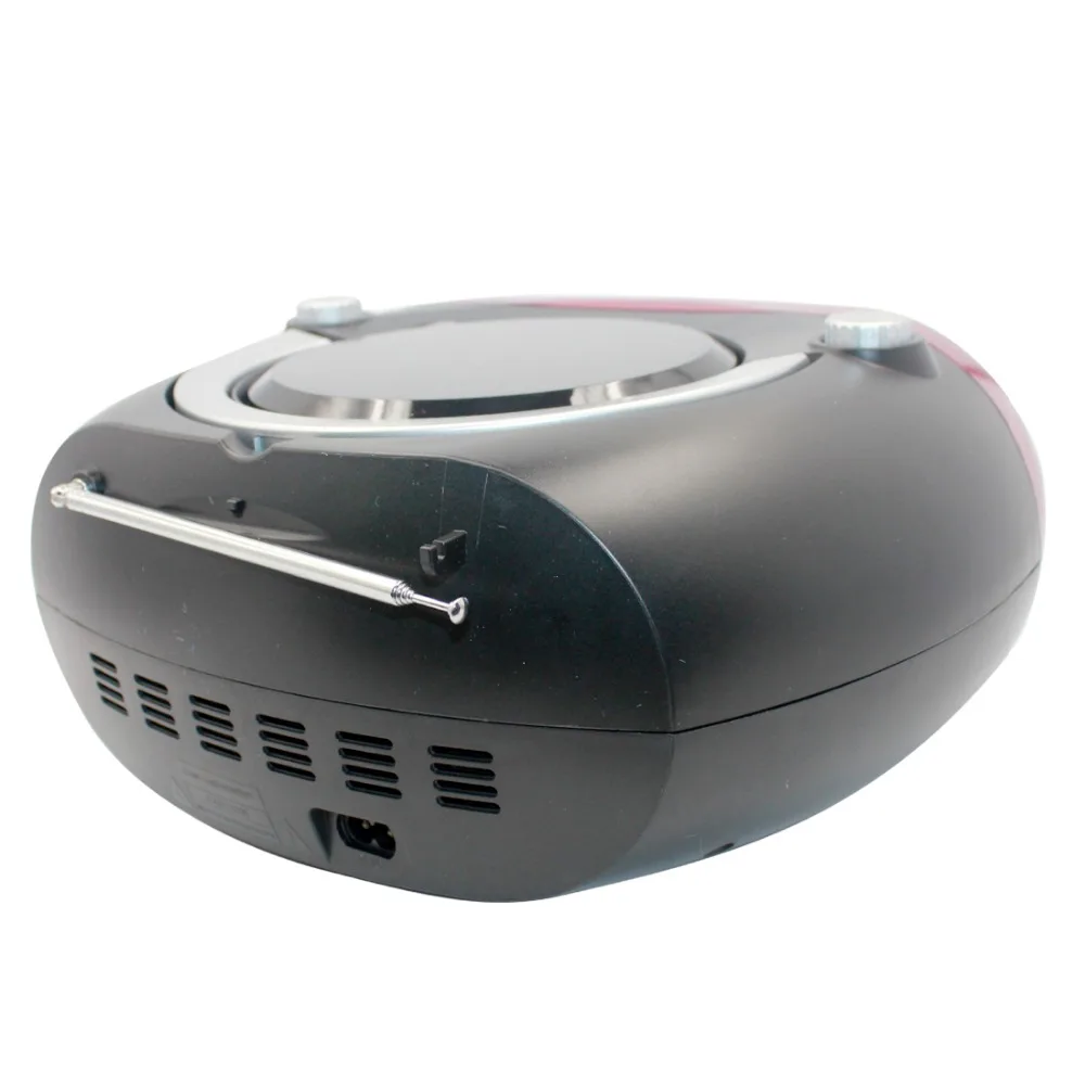 LONPOO ретро Переносной Bluetooth CD Бумбокс CD-плеер USB стерео усилитель Динамик FM радио