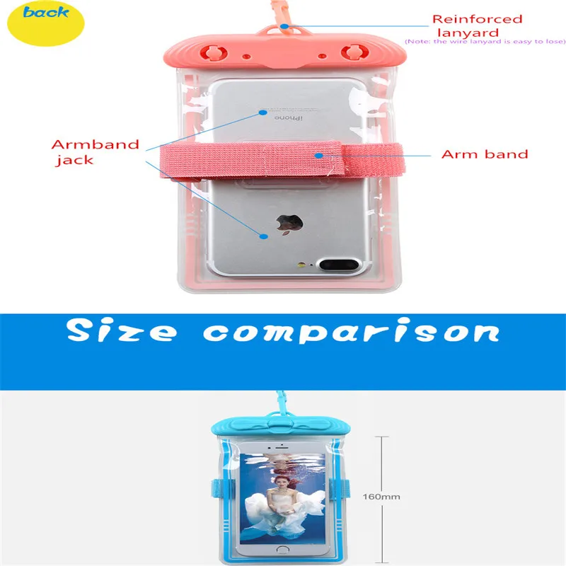 Сумки для плавания Водонепроницаемая спортивная сумка с подводным чехлом