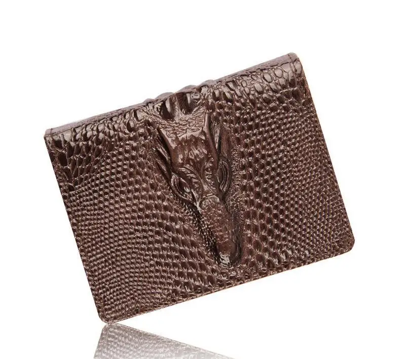 Известный Бренд Крокодил Роскошные Кошельки 2017 женщин классический винтаж кожа