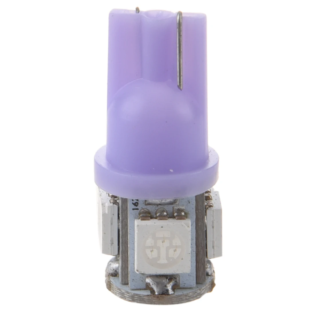 Автомобиль DC 12V фиолетовый свет T10 5050 SMD 5 светодиодов боковые парные