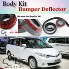 Бампер для TOYOTA Previa XR Canarado Estima Tarago, передний спойлер, дефлектор, комплект кузова TOPGEAR, юбка в полоску