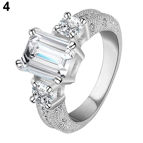 Женское и мужское кольцо из сплава с цирконием свадебные украшения|statement ring|ring