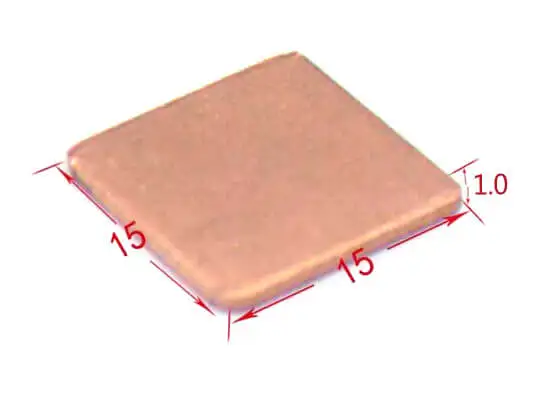 Raspberry Pi нижний Чип охлаждения радиаторов медный радиатор|Демонстрационные