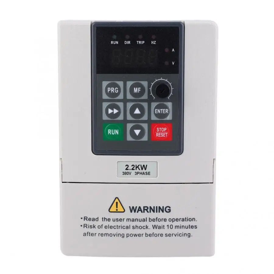 2.2KW преобразователь частоты 380V 3 фазовый Вход Выход частотно регулируемый привод