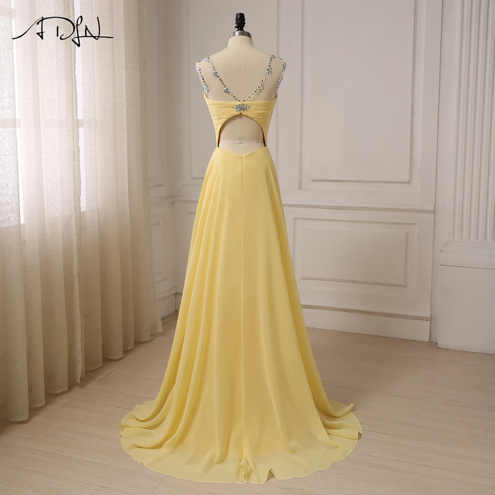 ADLN сексуальные платья выпускного вечера с коротким рукавом и низким вырезом на