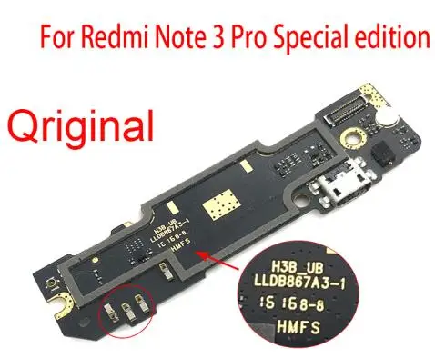 Original 152mm Для Xiaomi Redmi Note 3 Pro Micro USB разъем для зарядки док-станция печатная плата гибкий кабель для Redmi Note 3 Pro SE 152 мм - Цвет: Original 152mm