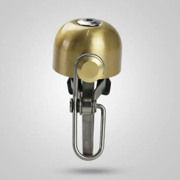 Велосипедный колокольчик золотистого серебристого черного цвета медное MTB