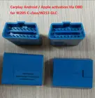 2019 Супер MB NTG5ES2 Apple CarPlay Android автоматическая активация через OBD для W205 c-класса W253 GLC, бесплатная доставка, в наличии