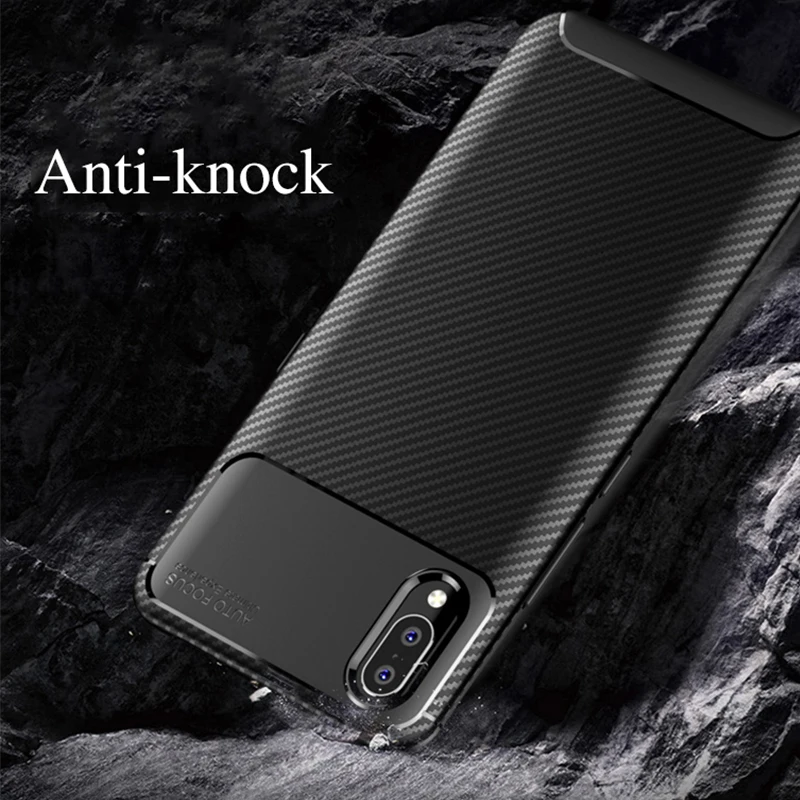 Soft Carbon Fiber Silicone Case For Vivo Nex S A Luxury 845 Mobile Phone Armor Back Cover Anti Knock Protection Silicon Capa |