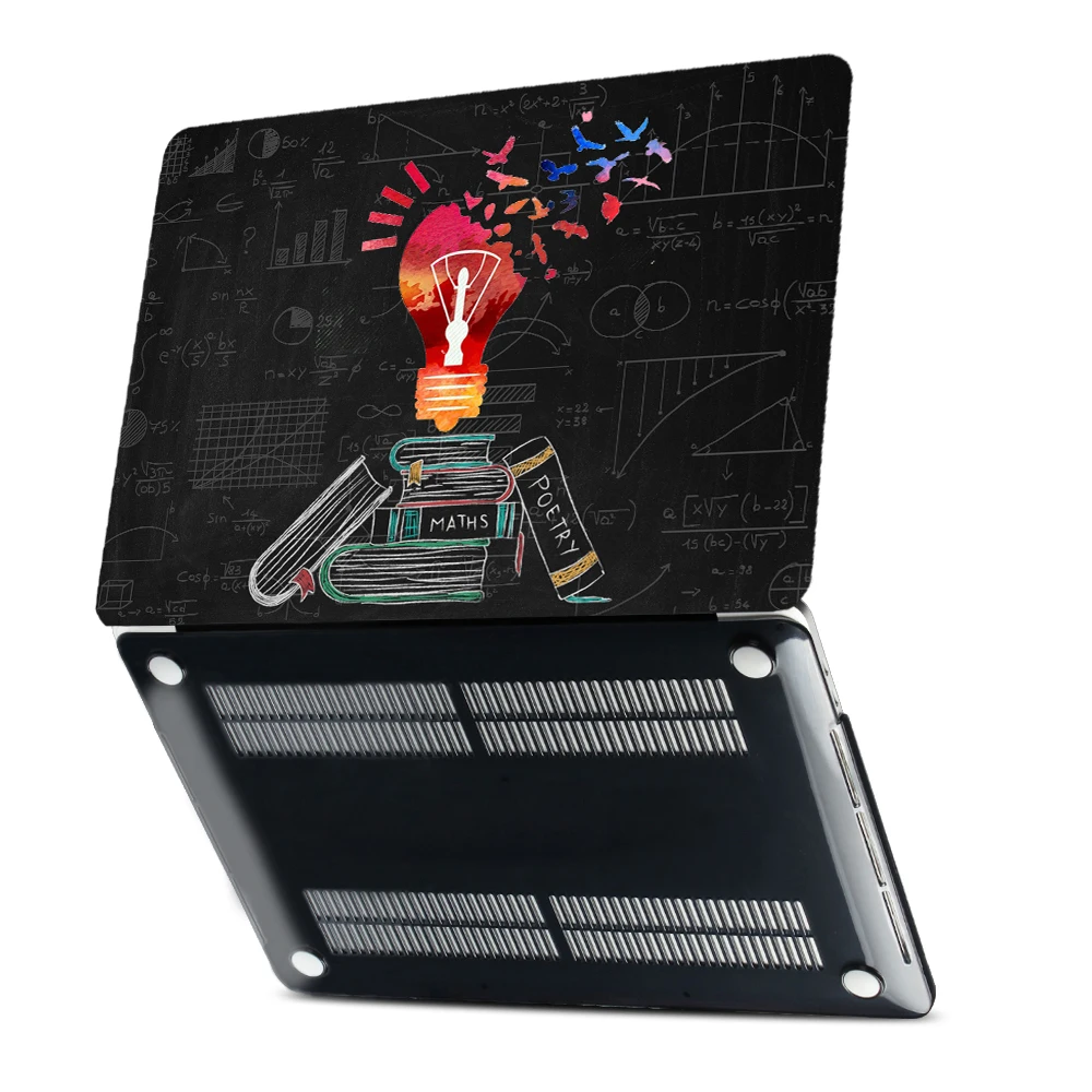 Пластиковый жесткий чехол Redlai для MacBook Air Pro Retina 11 12 13 15 16 дюймов сенсорная панель