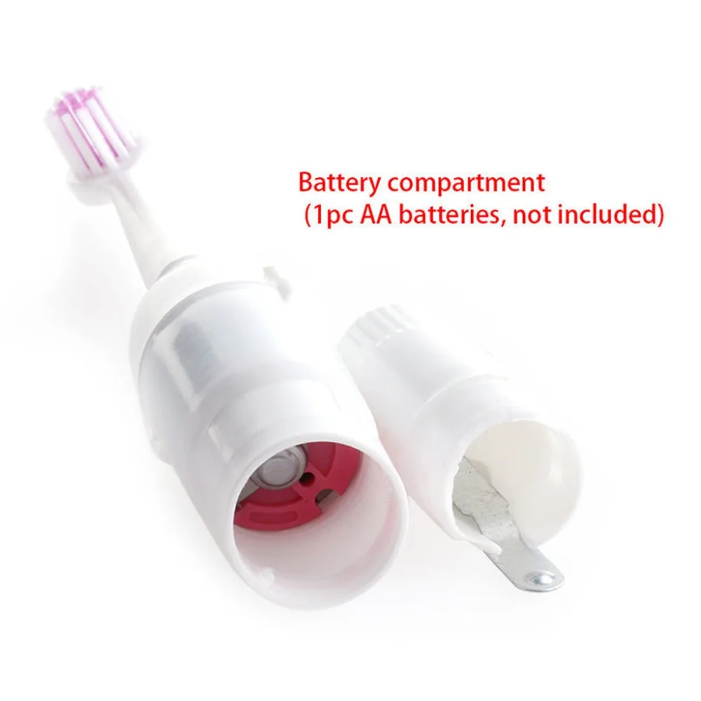 Электрическая массажная зубная щетка для взрослых с 3 сменными головками на