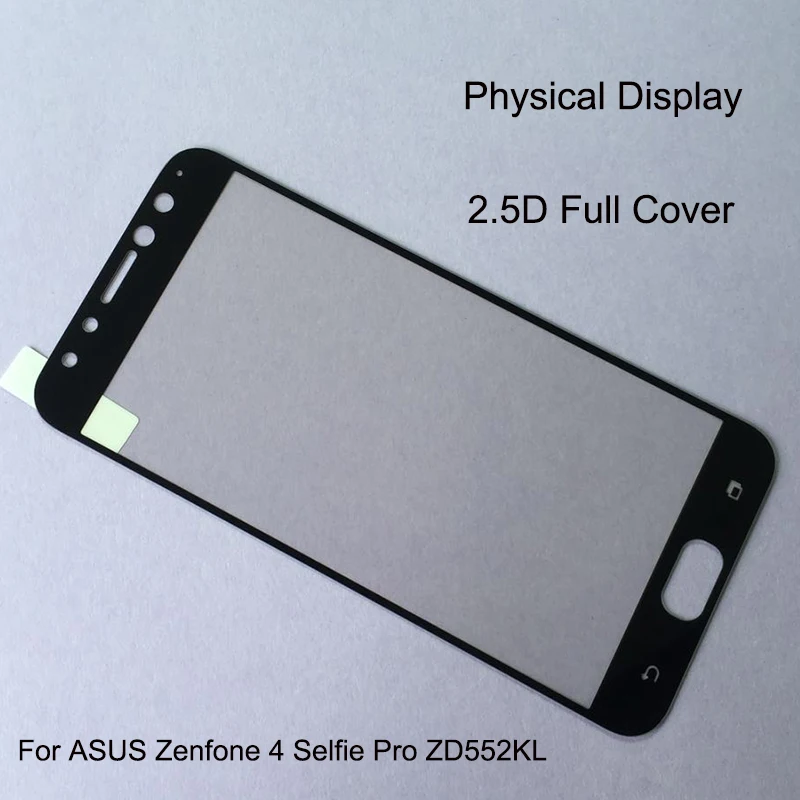 Защитное стекло ZD552KL закаленное для ASUA Zenfone 4 Selfie Pro защита экрана Для Pro|Защитные