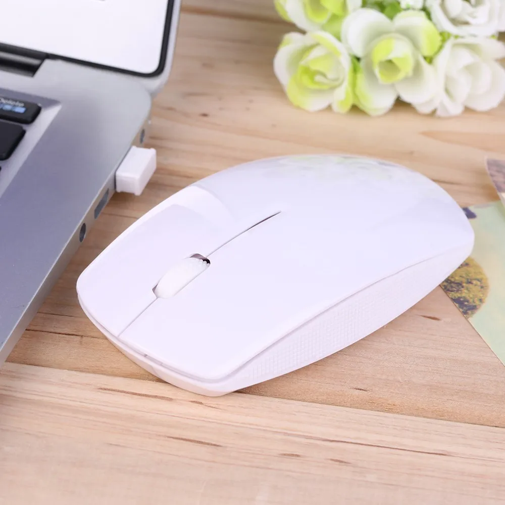 Горячая 2,4G Wifi мышь USB беспроводная мышь и мыши 10 м рабочее расстояние, Супер тонкая мышь rato для ПК ноутбука mause