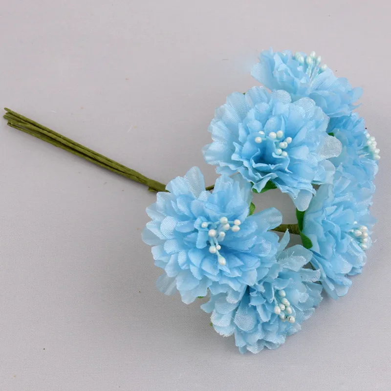 72 шт. 4 см шелковая ткань ручной работы искусственные цветы для скрапбукинга|flowers