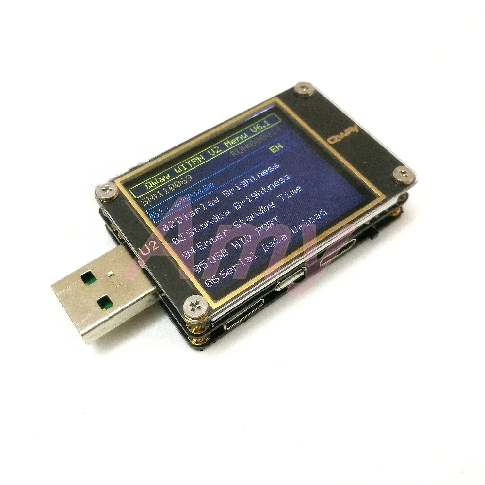 WEB U2 USB тестер вольтметра QC4 + PD3.0 2 PPS для быстрой зарядки|Интегральные схемы| |