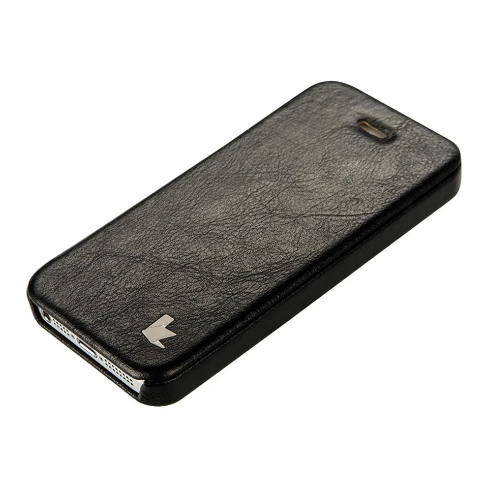 Jisoncase Роскошный кожаный чехол s для iPhone SE 5S модный брендовый чехол для телефона для iPhone 5 откидная крышка защитные кейсы-оболочки и сумки