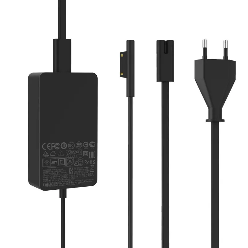 

AC Adapter 44W 15V 2.58A power charger adapter for portable Microsoft Surface Laptop Book pro3 4 5 with with 5V 1A USB Port