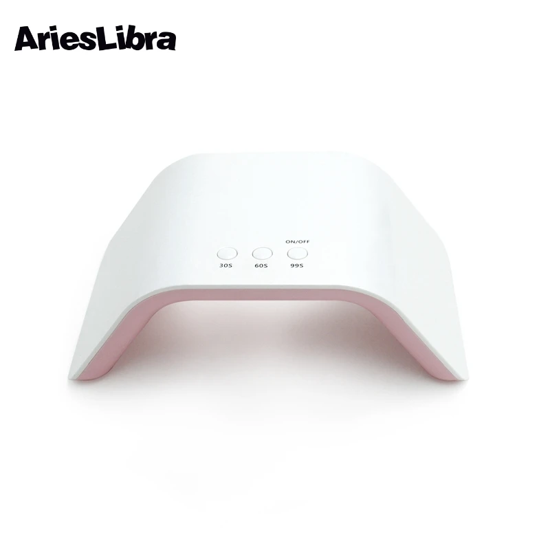 Arieslibra новая 24 Вт Уф Лампа Для Ногтей Профессиональный Маникюра USB Светодиодная