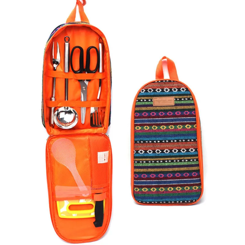 Многофункциональные уличные кусачки для посуды сумка хранения дорожная