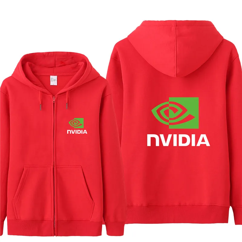 as picture cpu Nvidia Толстовка толстовки для мужчин осеннее пальто пуловер флисовая куртка унисекс человек cpu Nvidia толстовки HS-060 - Цвет: as picture
