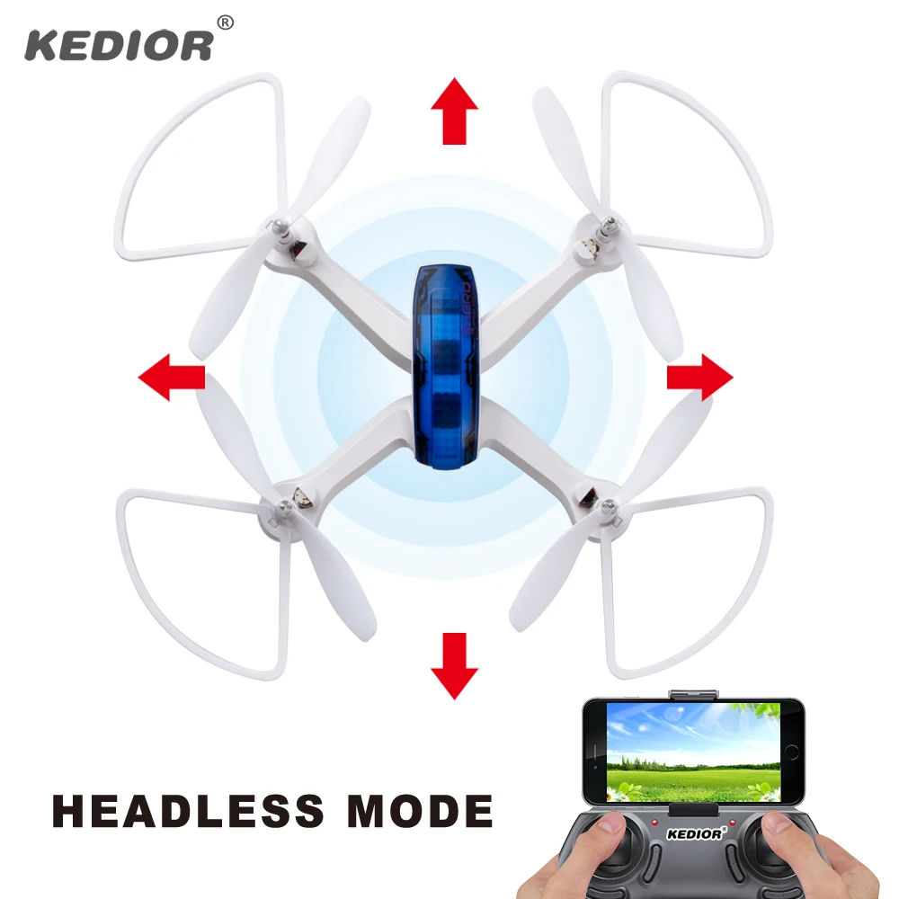 Kedior Hero 3 MultiCopter Drone квадрокоптер с камерой HD 720 P FPV системы Радиоуправляемый