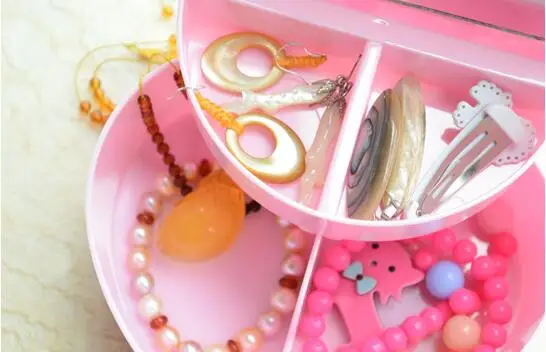 (5 шт./лот) Детская Подарочная коробка для хранения украшений с изображением