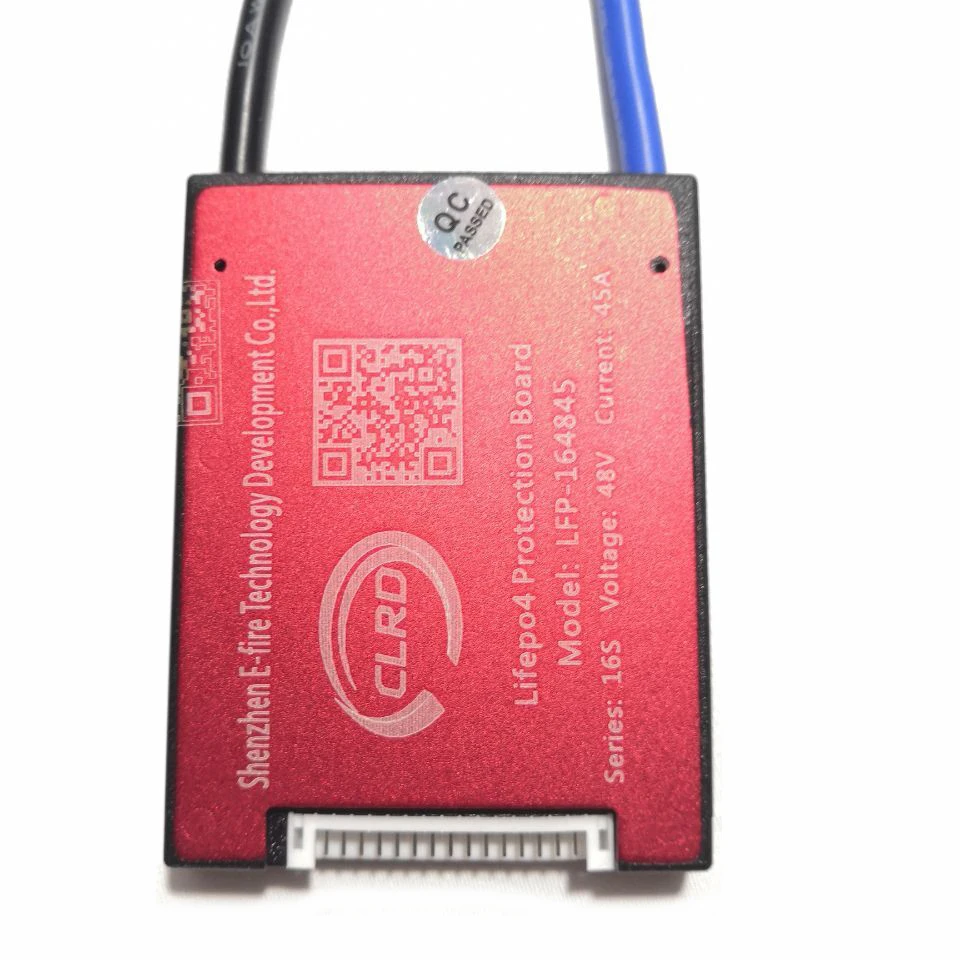 3 2 V cell 16S 48V 20A 30A 40A 50A 60A BMS используется для 48v 10ah 12ah 15ah 20ah lifepo4 батареи с функцией