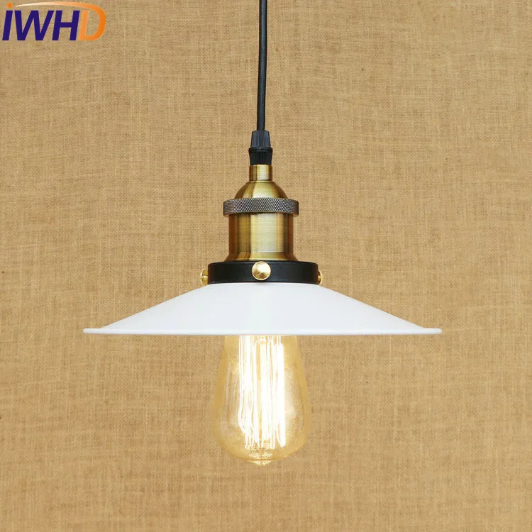 IWHD американский стиль лофт Железный Ретро Droplight Эдисон промышленный винтажный