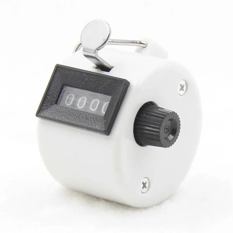 Tally Clicker meter 4 значный флейбер Ручной цифровой хромированный счетчик скидка 25%|tally