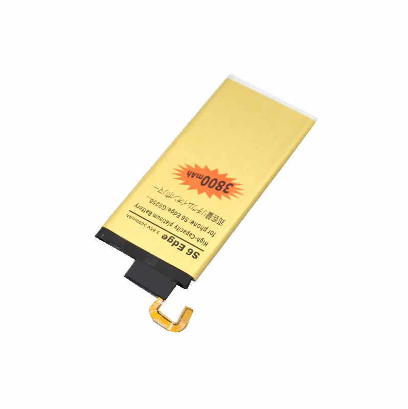 1x3800 мА/ч EB-BG925ABE Замена ионная Золотая батарея для Samsung Galaxy S6 край G9250 SM-G925l G925F G925L G925K
