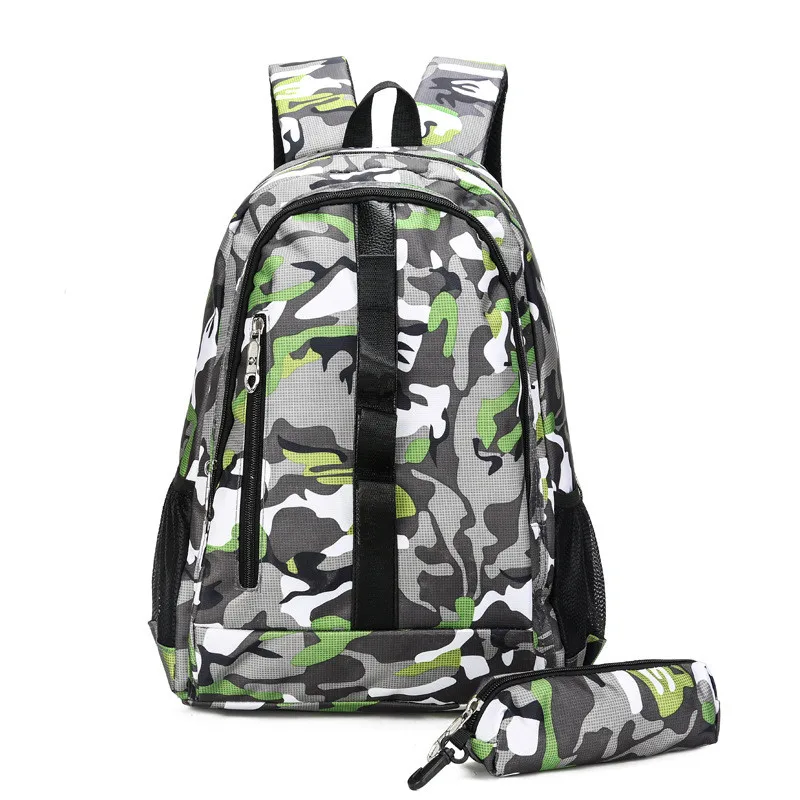 

New Fashion School Bags for Boys Girls Brand Children Backpack School Student Book Bag Large Capacity Kid Schoolbag Hot 2pcs/set