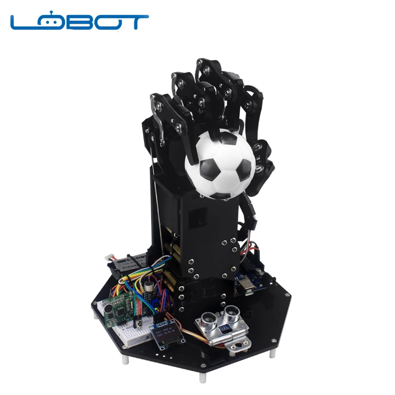 

Industrial Robot Arduino Arm Secondary Development Hand Manipulator Independent Movement RC Parts Robot Toy