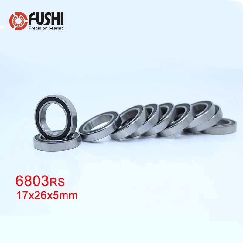 Тонкие шарикоподшипники с глубоким желобом 10 шт. 6800RS 6804RS 6801RS 6803RS 6800 6804 6801 6803