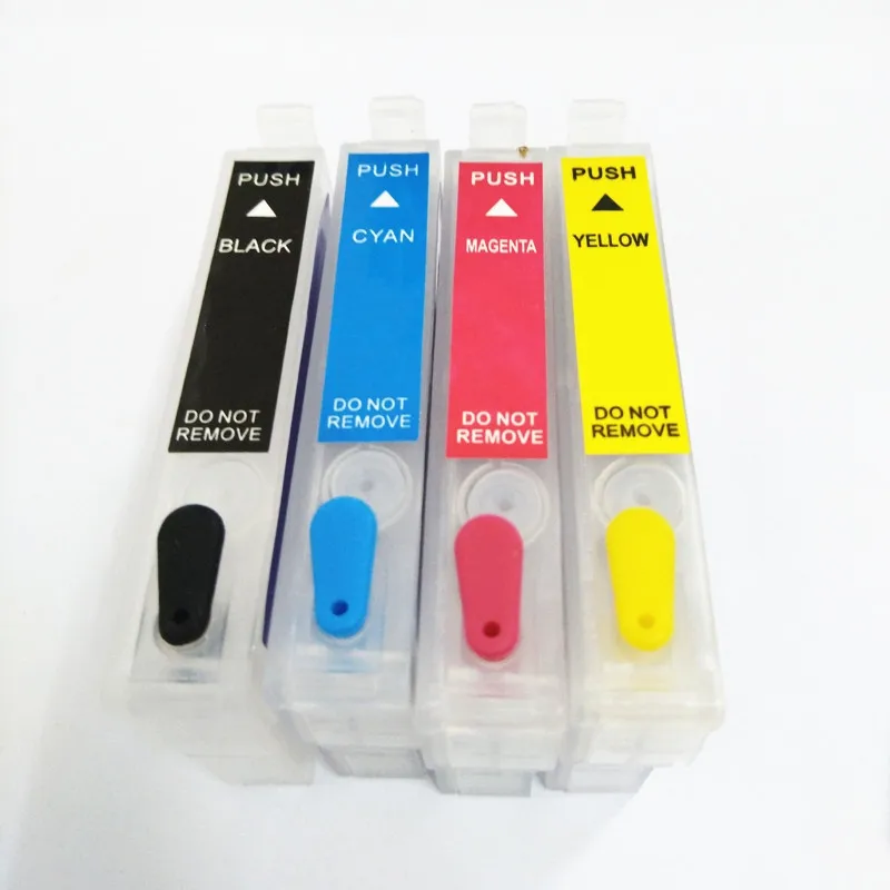 

Vilaxh T0921 многоразовый чернильный картридж для Epson T0921-T0924 Stylus T26 T27 CX4300 TX106 TX109 TX117 TX119 C51 C91 принтер