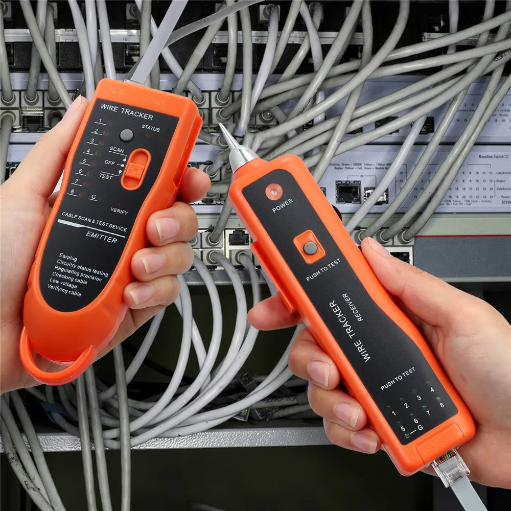 RJ11 RJ45 Cat5 Cat6 трекер телефонных проводов с тонером для наушников Ethernet LAN Сетевой