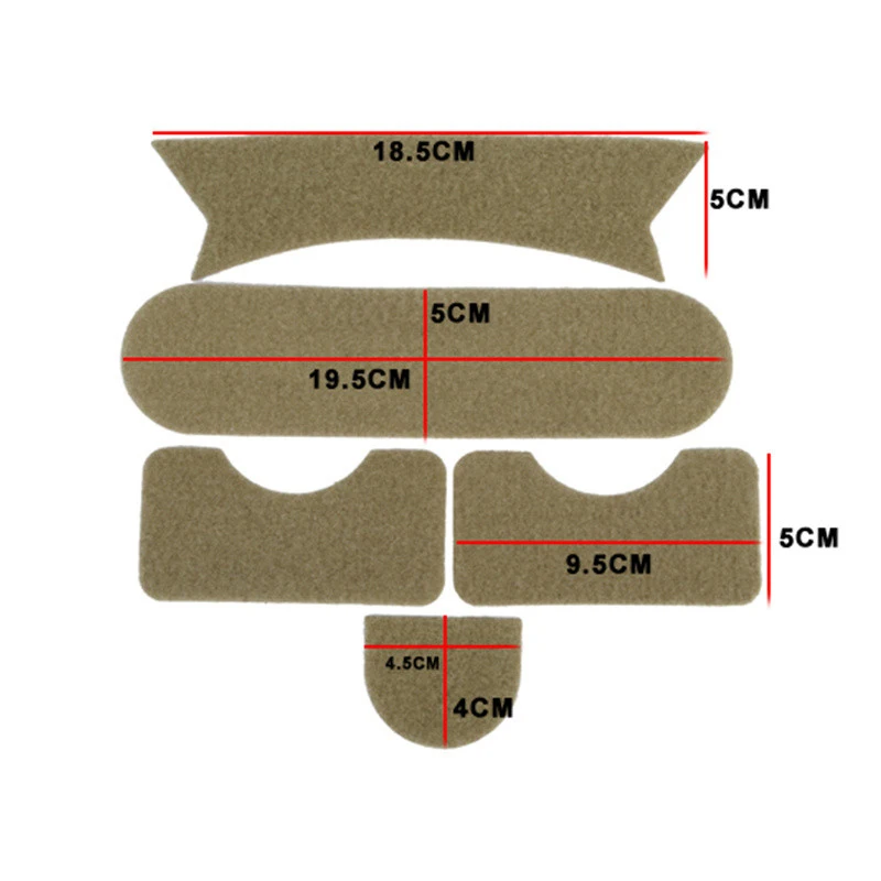 Airsoft Accessories Helmet Hook Loops For MH Style Fast Carbon Army Outdoor Sports Hunting Paintball Equipment|airsoft helmet|helmet airsoftpaintball