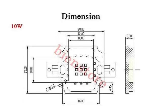 Светодиодная SMD лампа высокой мощности 10 Вт 9 В 10000 мА 20000 к 30000 3000 К к|led shower head light|light