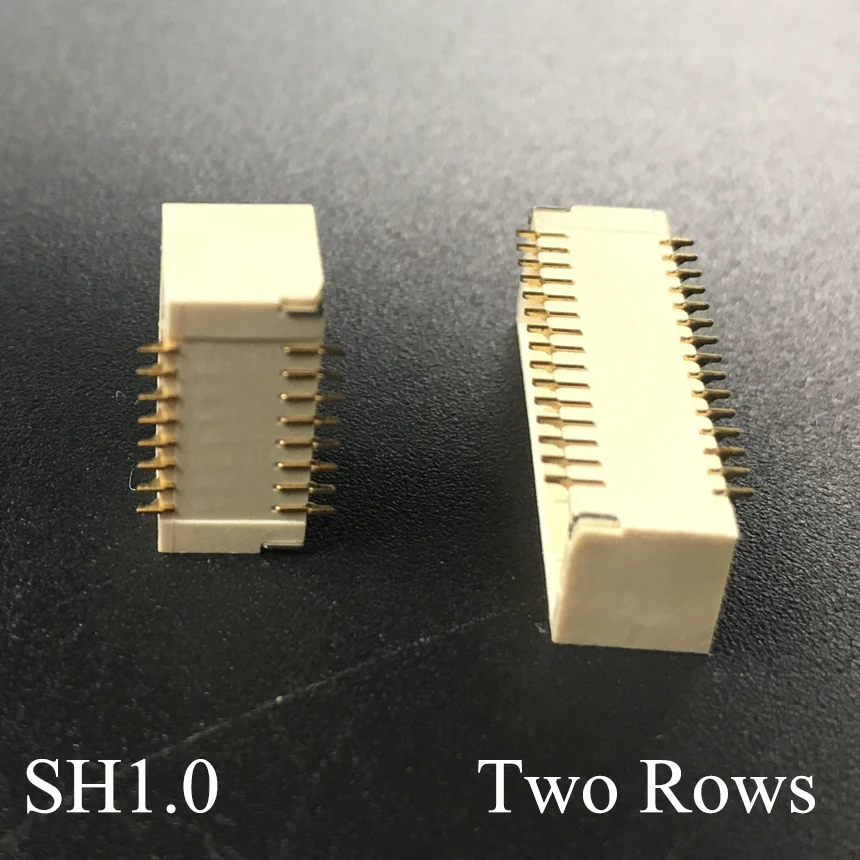SH1.0 1 0 мм Шаг 2*15P 2x15P 2*20P 2x20P 2*25P 2x25P два ряда горизонтальный патч SMD SMT гнездовой