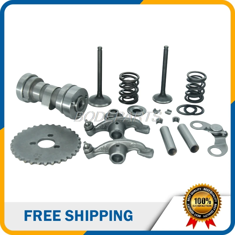 Мотозапчасти Аксессуары Головка цилиндра 150cc Комплект запасных частей для горизонтального двигателя Lifan Бесплатная доставка.