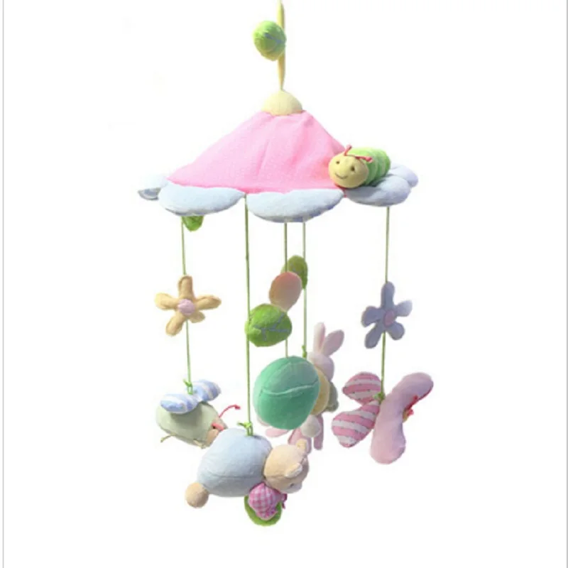 Милые животные розовый цветок детская кровать игрушки для новорожденных коляска