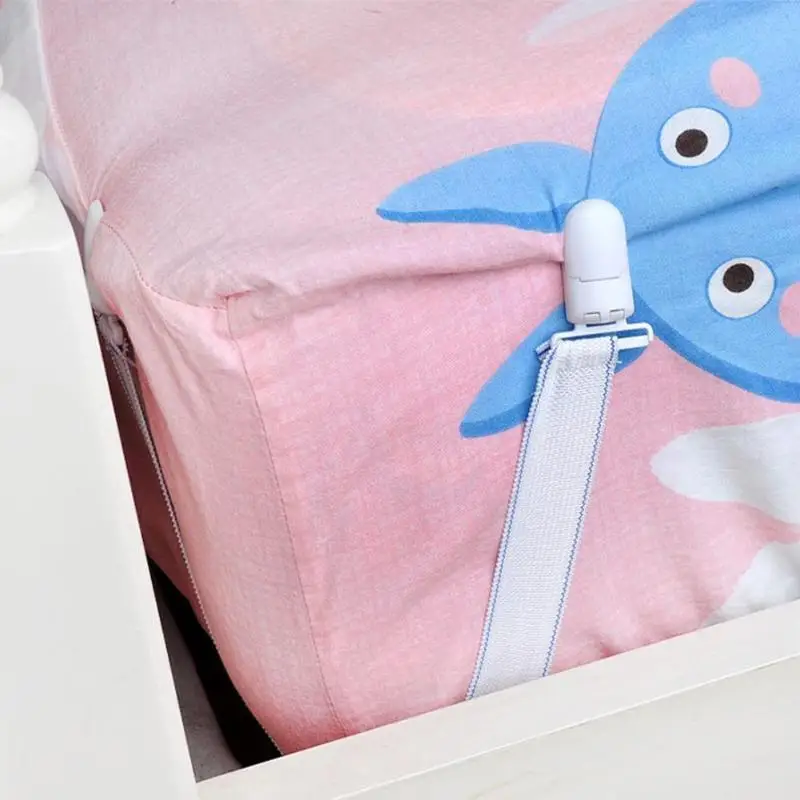 4 шт. белая простыня для матраса покрывала домашние захваты фиксаторы эластичные