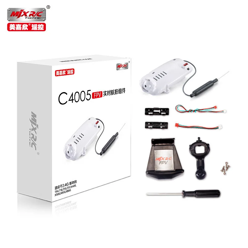 MJX X400-V2 RC Drone 2.4 Г 4CH 6-осевой RTF Вертолет Quadcopter С/без C4005 FPV/C4010 720 P FPV HD Камера | Игрушки