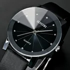 Часы наручные SINOBI женские с кожаным ремешком, брендовые Роскошные, со стразами