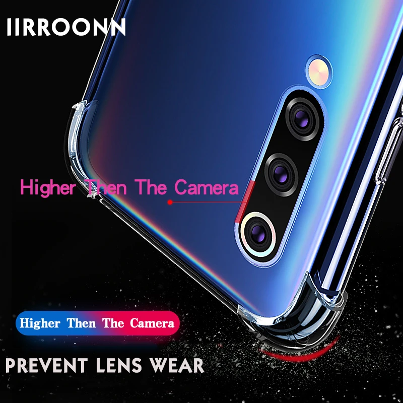 Чехол IIRROONN для xiaomi mi 8 mi8 6 a1 a2 lite mix 2 mix2S 9 чехол из ТПУ redmi note 7 5 6a pro xiomi xiami xaomi |