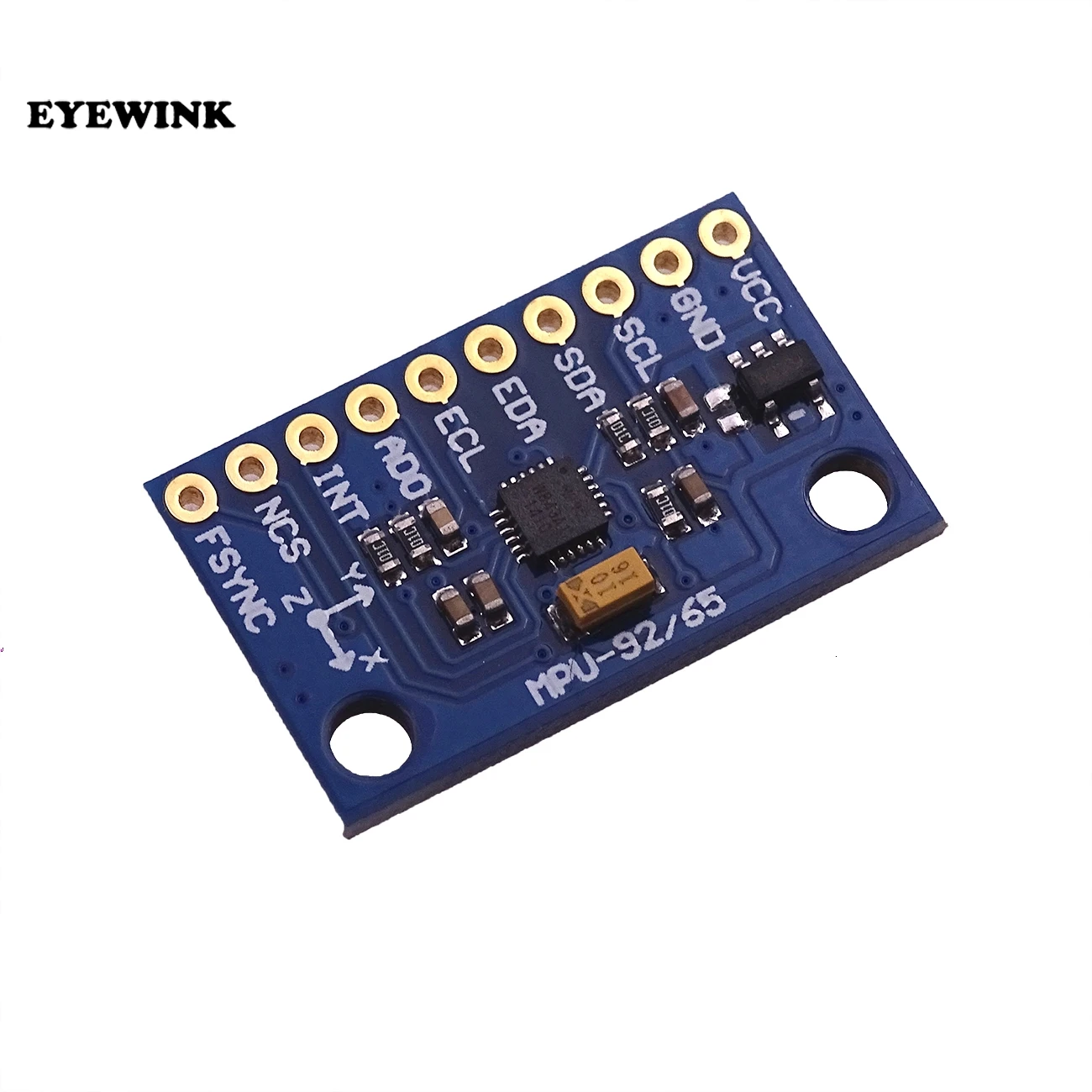 1 шт. 3-5V IIC MPU-9255 заменить MPU-6050 MPU-9150 MPU 9250 9DOF 9 оси гироскопа Акселерометр Магнитная MPU 9255 16bit AD