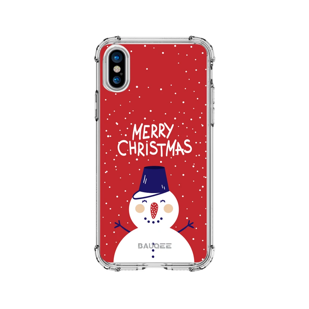 BAUQEE Clear Transparent Case For iPhone X 7 8 6 Plus Patterned Back Cover Brand Protective Tpu Apple IPhone |