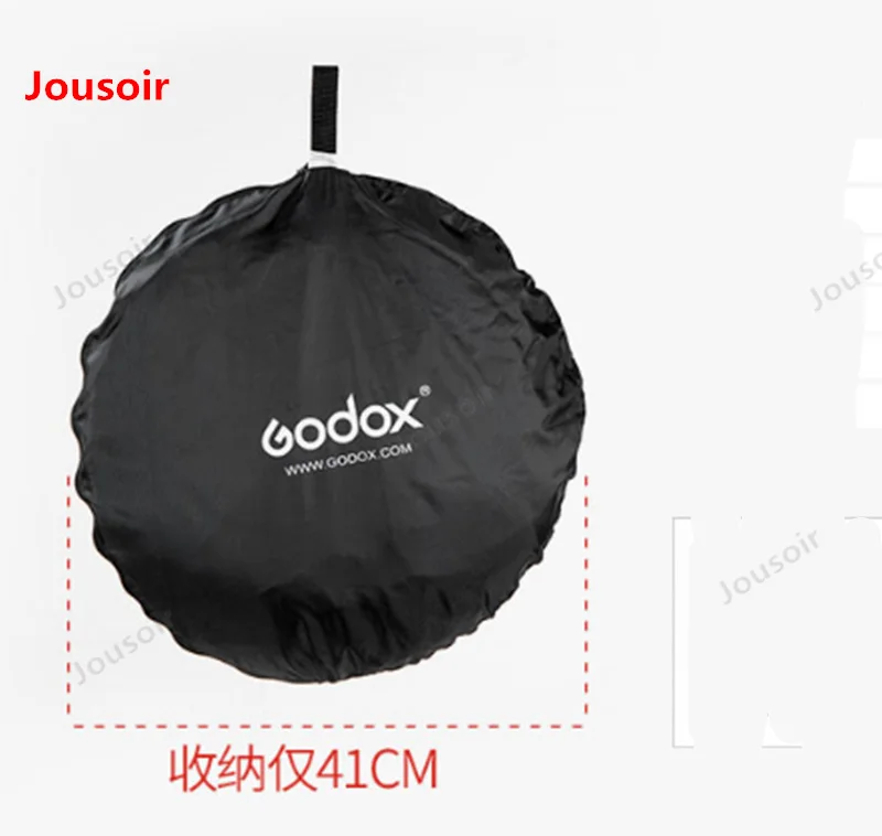 Отражатель для фотосъемки Godox 80*120 см пять в одном Овальный складной портативный