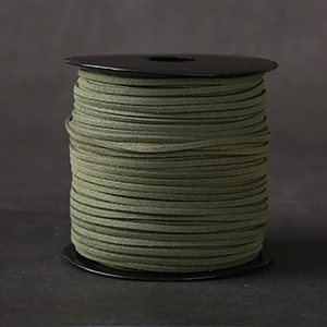 10 Yard Chainho, 10 ярдов, ручная плетеная веревка, ожерелье Бархатная веревка для ручного DIY аксессуары для одежды, искусственная кожа оленья веревка - Цвет: 10 Yard
