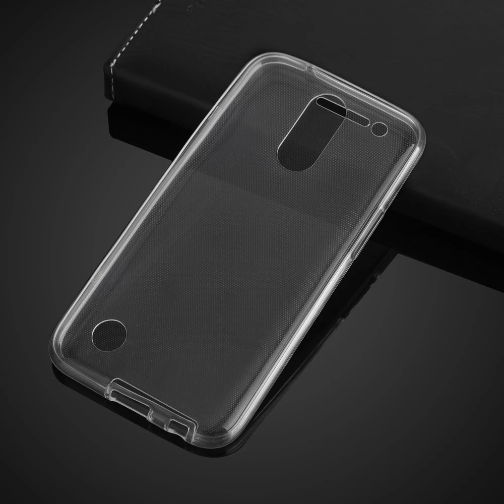 Новое поступление ультратонкий прозрачный мягкий чехол из ТПУ для LG K10 2017 полная